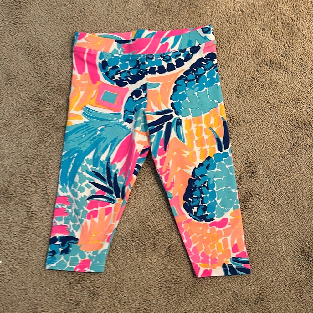 Lilly Pulitzer Girl's Leggings Goombsy Smash size Small (4-5)